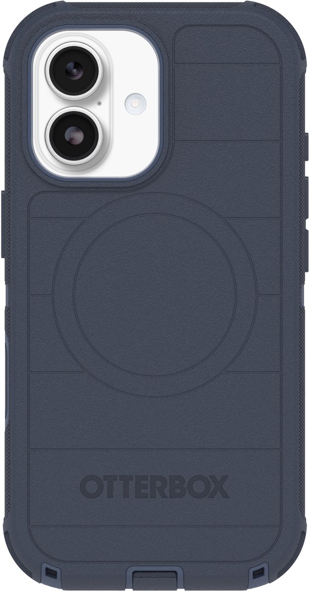 Otterbox Defender Pro iPhone 17 Back Cover met MagSafe Magneet Blauw