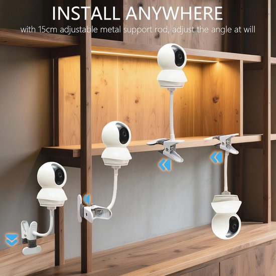 Baby Stroller Camera, Adjustable Back Security Camera for Stroller 4.3