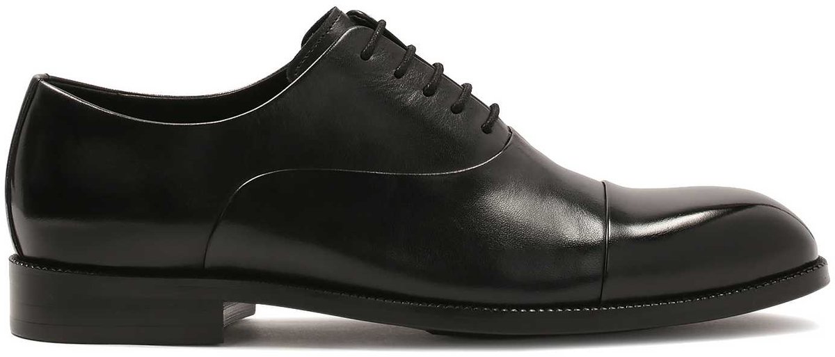 Black oxford shoes