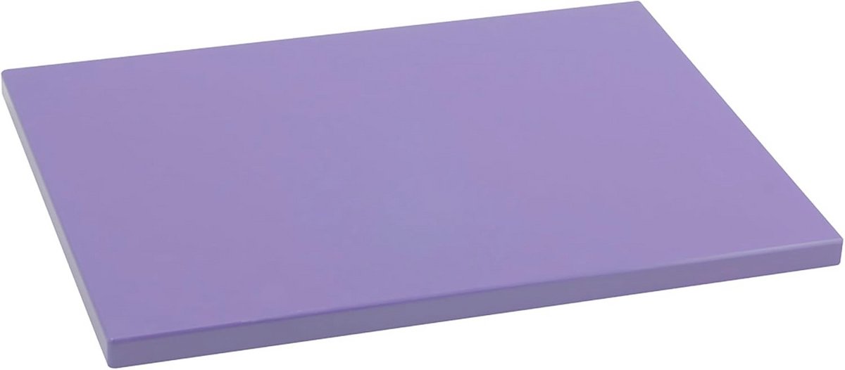 Snijplank van polyethyleen in lavendelkleur, 38 x 28 x 1,5 cm