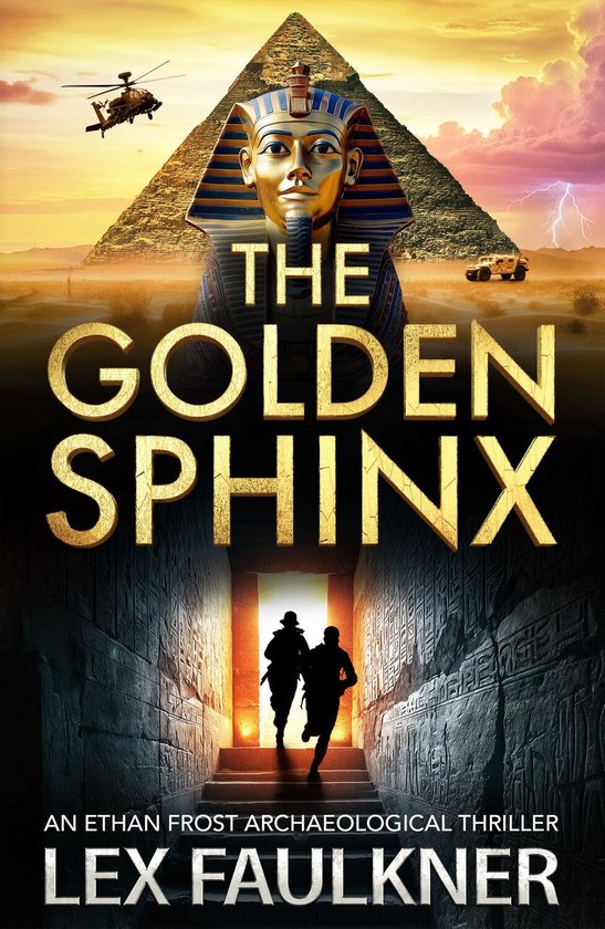Ethan Frost Archaeological thriller 1 - The Golden Sphinx - cover