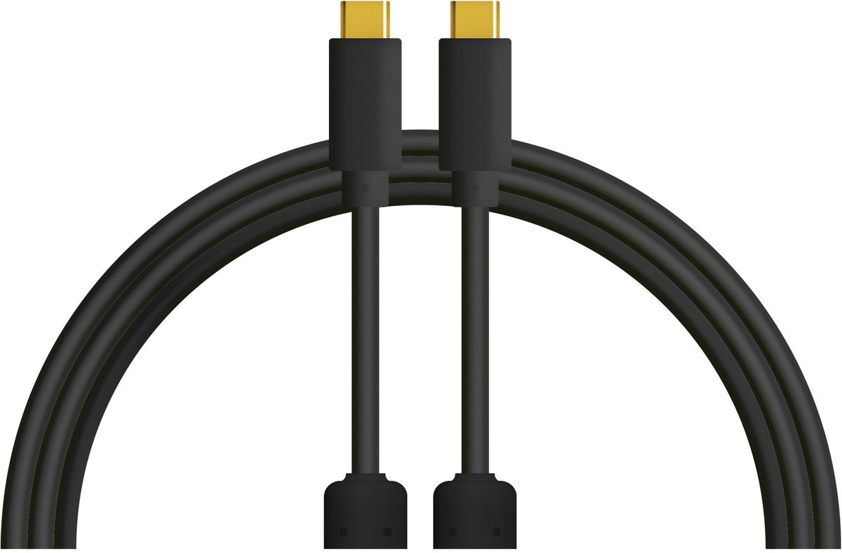 DJ TechTools Chroma Cables USB-C naar USB-C 1 meter (zwart)