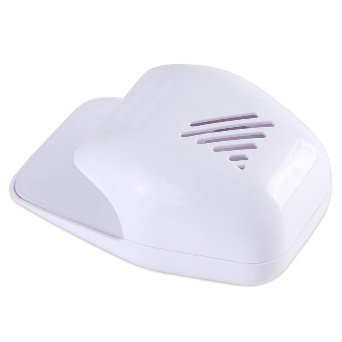 QTTVBTNA - Nageldroger Ventilator - Druk-naar-lucht ontwerp - Sneldrogende Nagellakdroger - Voor Kinderen & Volwassenen - Wit - Batterij Gestoemd - 1 Stuk