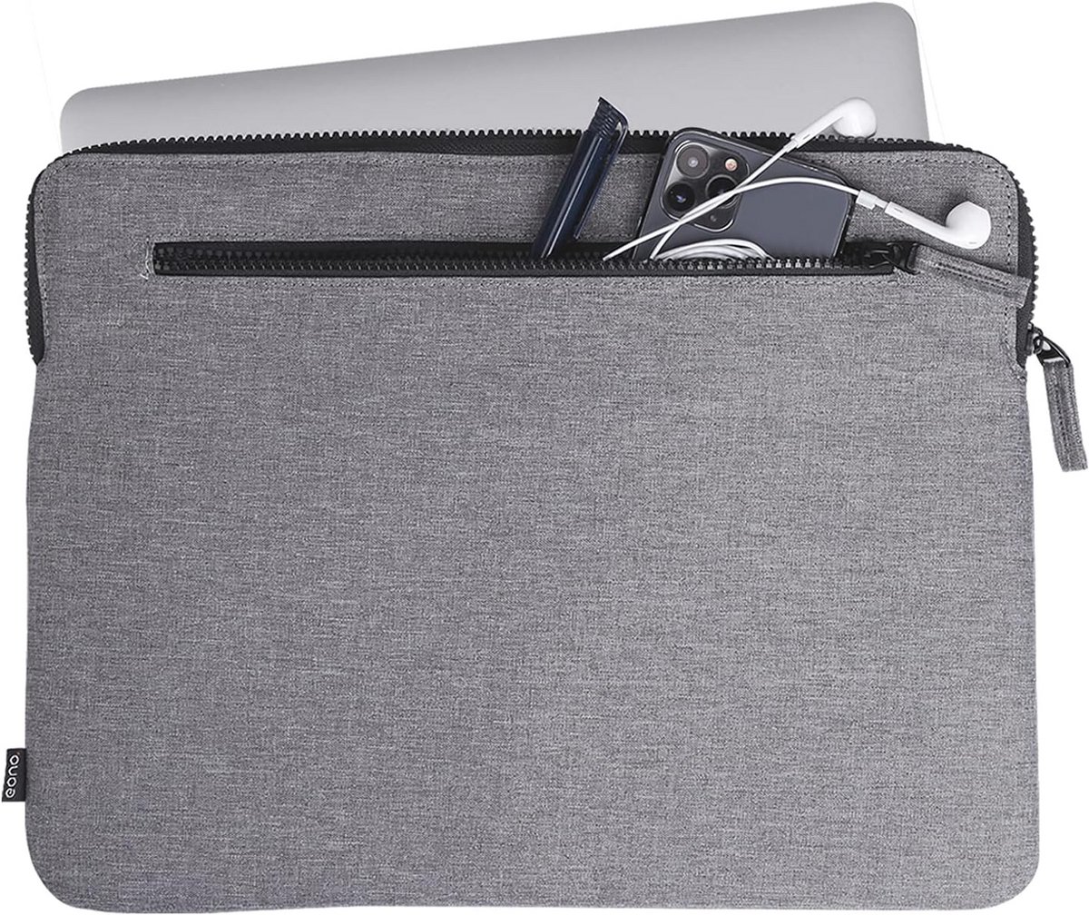 Minimalistische Laptop Sleeve voor 13-15.6 inch Laptops met 2 Compartimenten