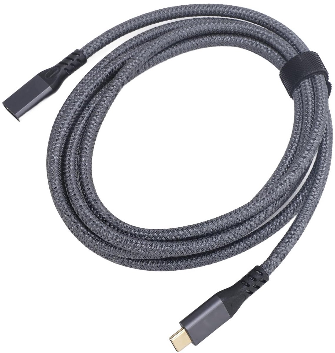 USB C Verlengkabel 20 Gbps 240W Opladen 4K 60Hz Video Type C Verlengsnoer