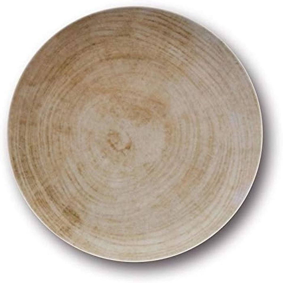 Set van 6 Houtlook Dessertborden 21 cm - Geschikt voor Vaatwasser en Magnetron