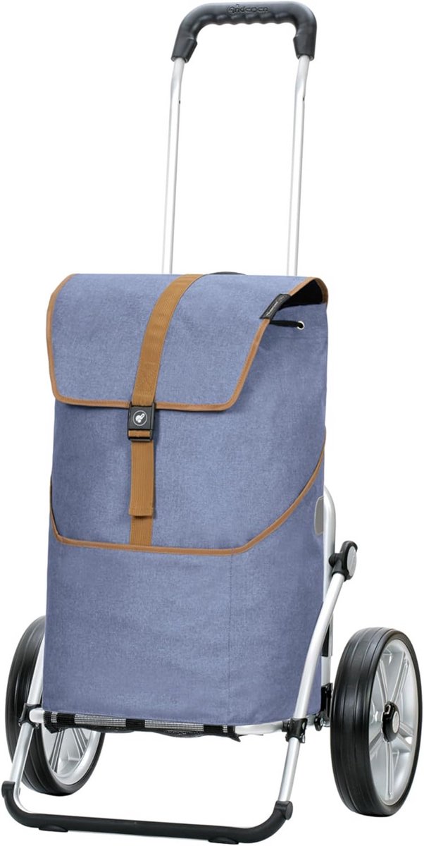 Shopping Trolley Met Verwijderbare Tas en Vouwbare Functionaliteit - 46 Liter