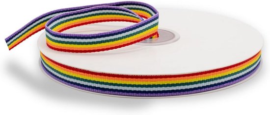 5 Yards Streep gedrukt grosgrain lint Handmade Sewing Geschenk verpakkingswikkel DIY kledingstuk Accessoires for Craft Kerstmis DUO ER ( Kleur : Brown