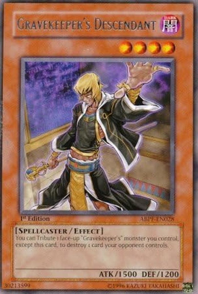 Yu-Gi-Oh! Zeldzame Kaart: Grafwachters Afstammeling Absolute Powerforce 1e Editie