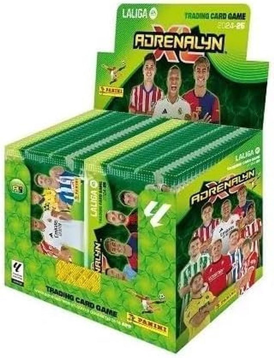 Panini Adrenalyn The EA Sports League 2024-2025 League-kaarten 2024/25, officiële verzamelobjecten, personaliseerbaar MyDulceShop