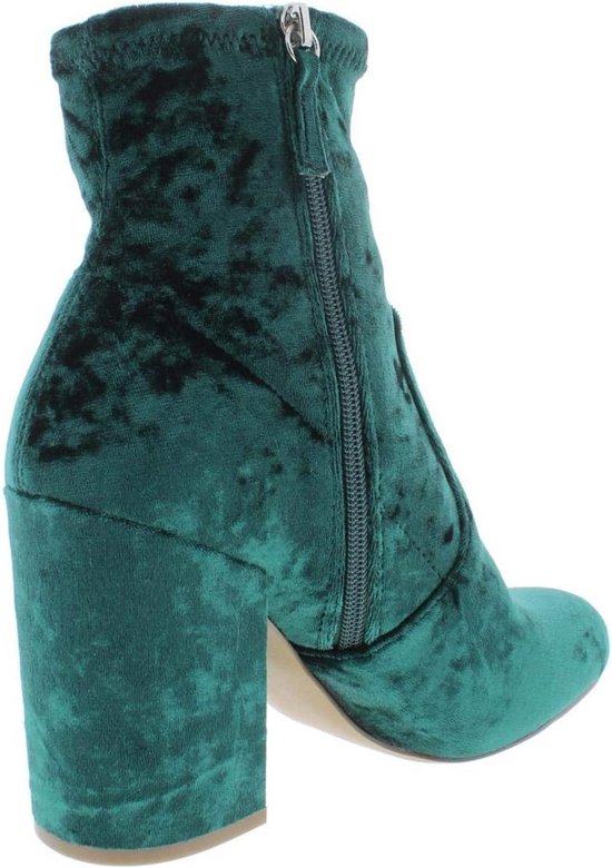 Bottes De Neige Mi-Mollet En Polaire Douce Pour Femmes, Lacets Hauts Talon Épais Antidérapant Chaud Chaussures D'Hiver En PU Nouvelles Bottes à Talon Épais Khaki