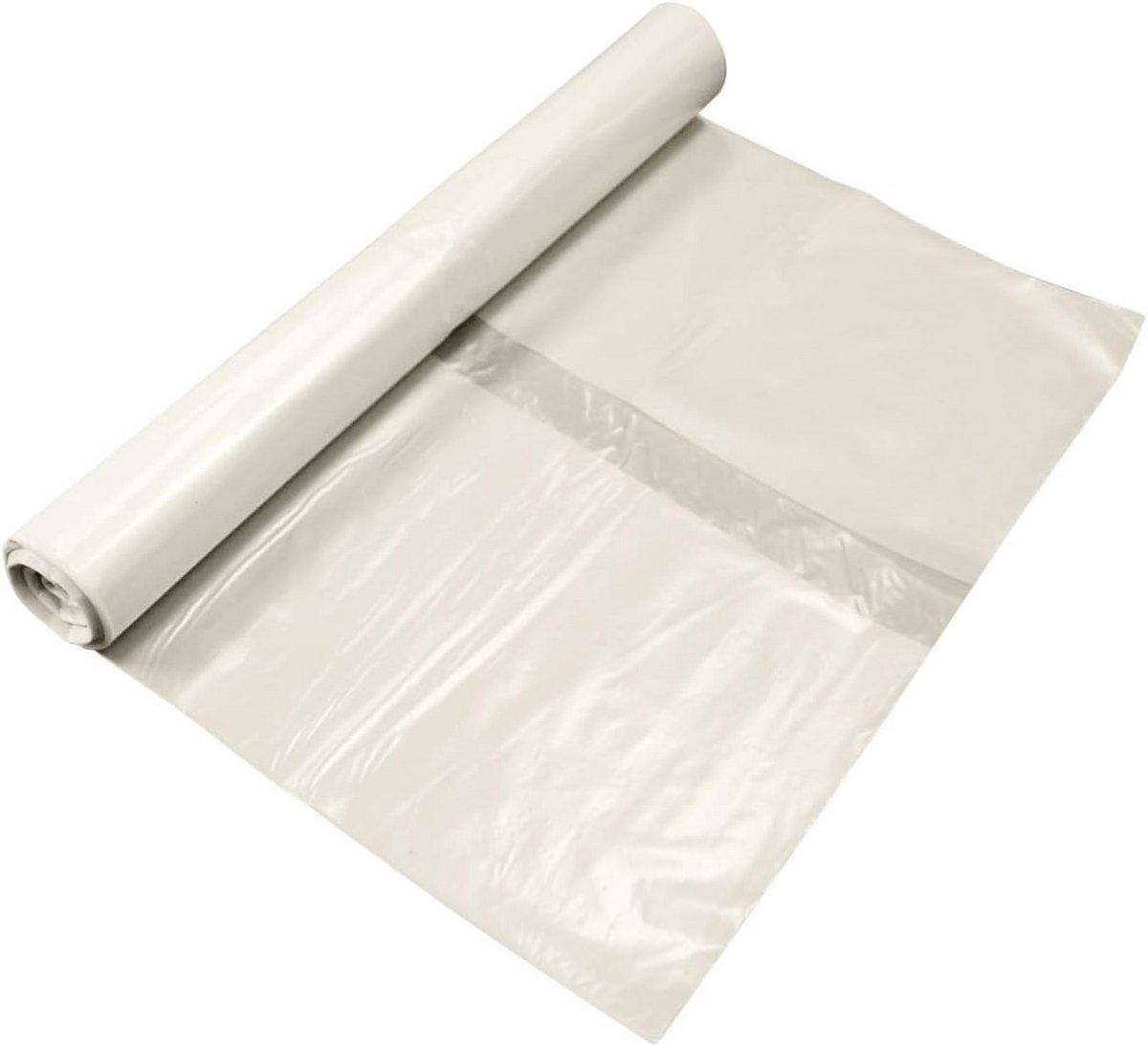 Extra Sterke Transparante Afvalzakken 160 Liter (90 my Dikte) - 10 stuks