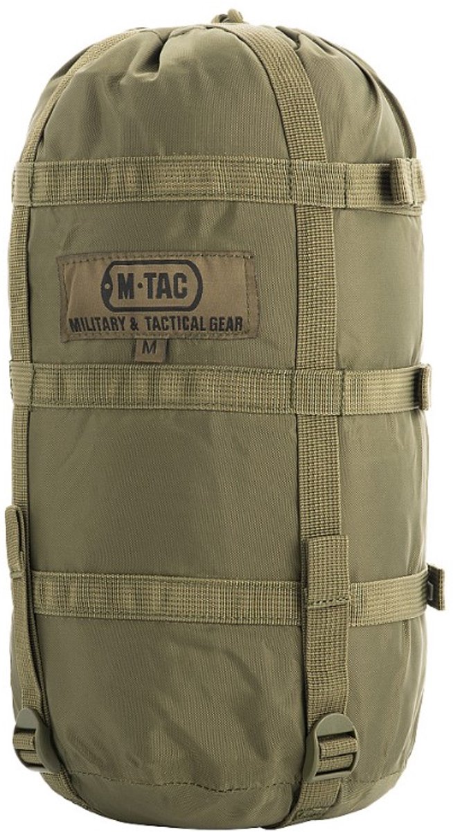 M-Tac compressiezak voor slaapzakken Medium, legergroen