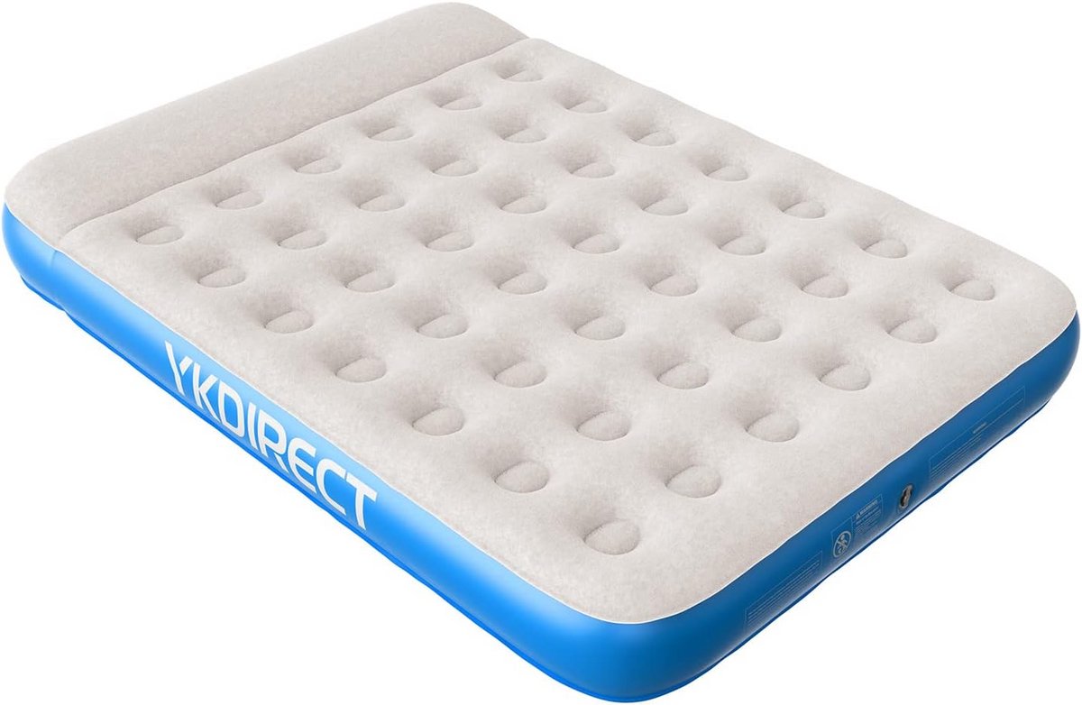 Luchtbed met Ingebouwd Kussen - Waterdicht en Comfortabel voor Camping en Reizen
