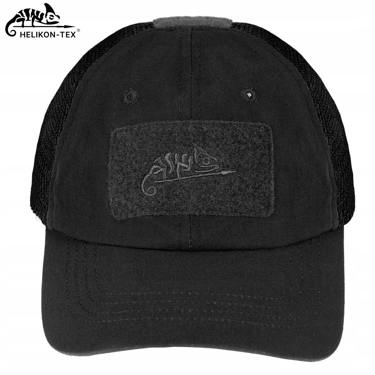 Helikon-Tex Vent Baseballpet - Verstelbaar, Zwart, Rip-Stop