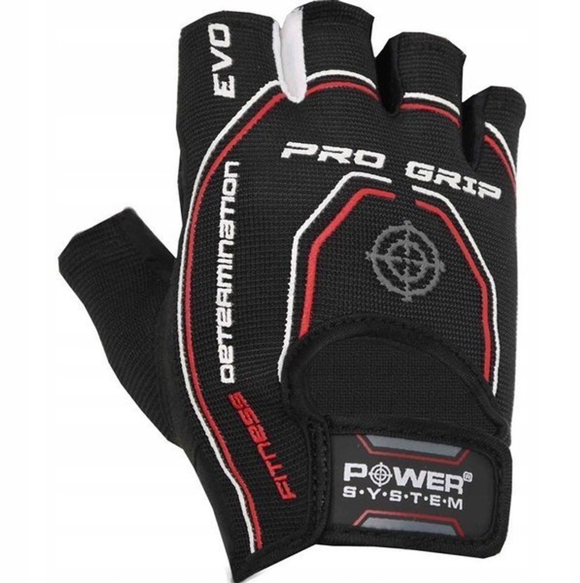 Pro Grip Evo Fitness Handschoenen - Zwart - Maat S