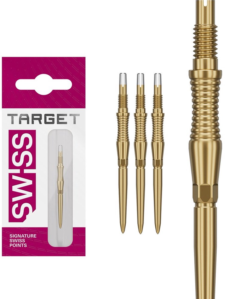 Target Swiss Points RST Gold 35 mm