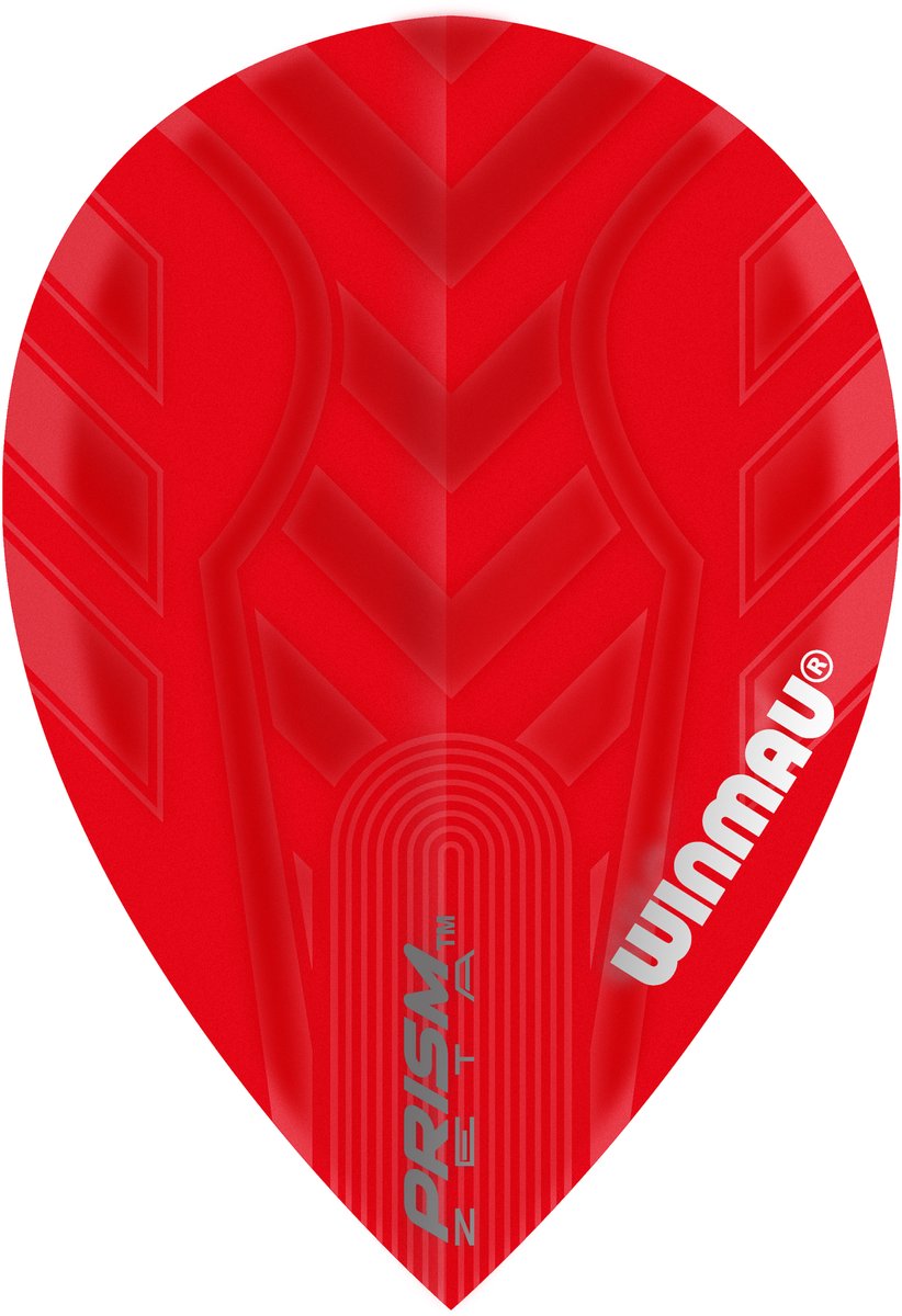 Winmau Prism Zeta Pear Red - Dart Flights