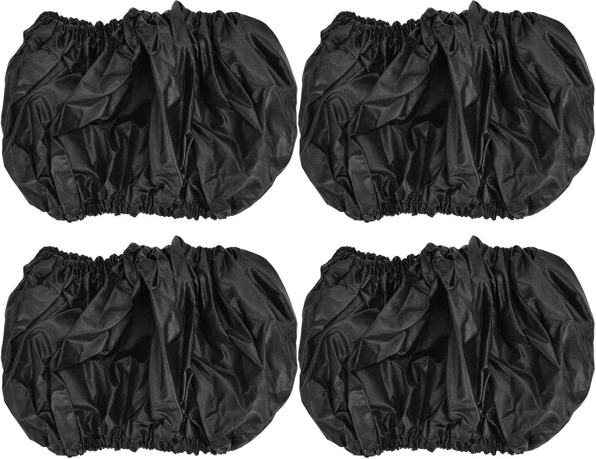 Baby Stroller Wheel Cover - 4Pcs Kid Baby Dustproof Wheelchair Protector - Stroller Accessory - Grote 4-delige set