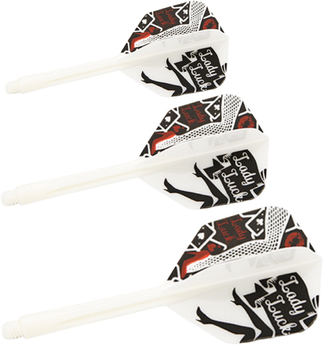 Condor Zero Stress Player - Yuki Yamada - LadyLuck - White - Small - Dart Flight
