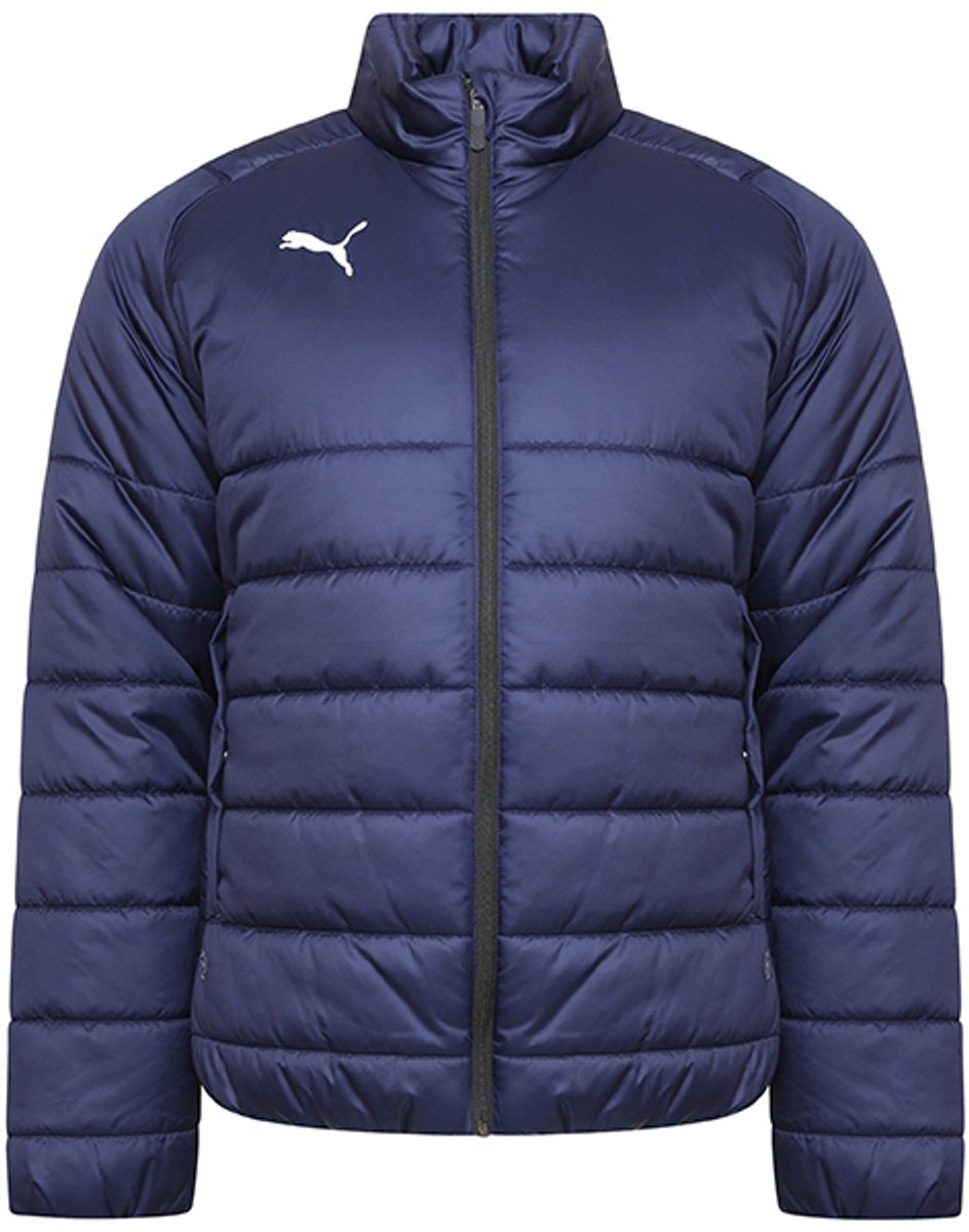 Kinderwinterjas Puma Liga Casual 116 Blauw