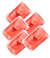 Eurocatch Herbruikbare Gel Handwarmers - Set van 5 - Direct Warmte tot 50°C - Zakformaat - Ideaal voor Wandelen, Wintersport, Vissen & Onderweg