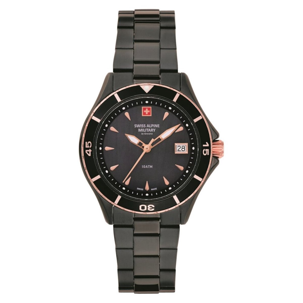 Swiss Alpine Military Nautilus Lady SAM7740.1187 vrouwen horloge