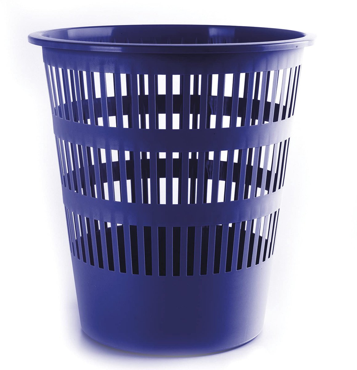 IMPERATORIS® Prullenbak - Afvalbakje - Vuilnisbak - Ideaal voor Thuis, School en Kantoor - blauw