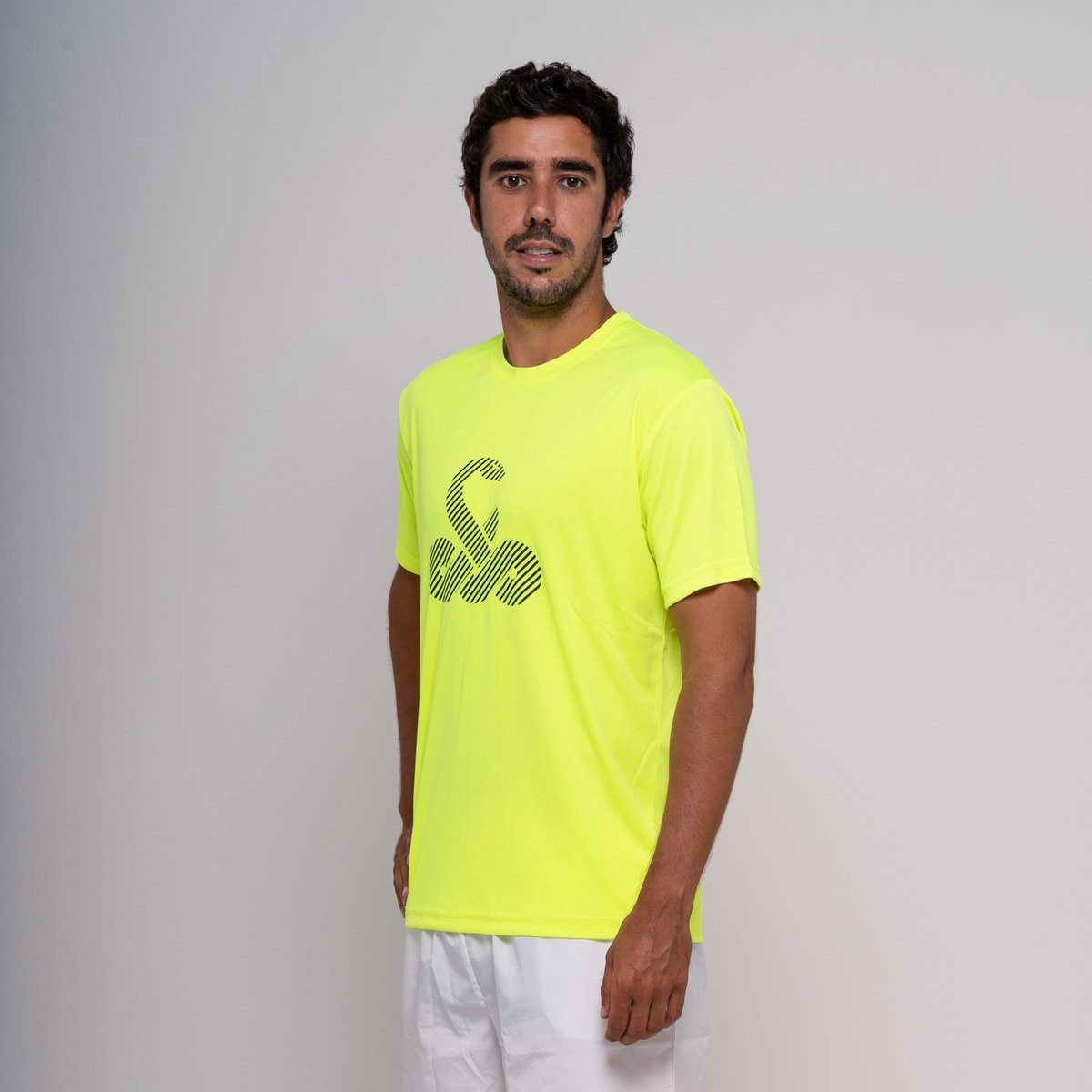 Vibor-a Taipan Heren T-shirt Amarillo Flúor - S