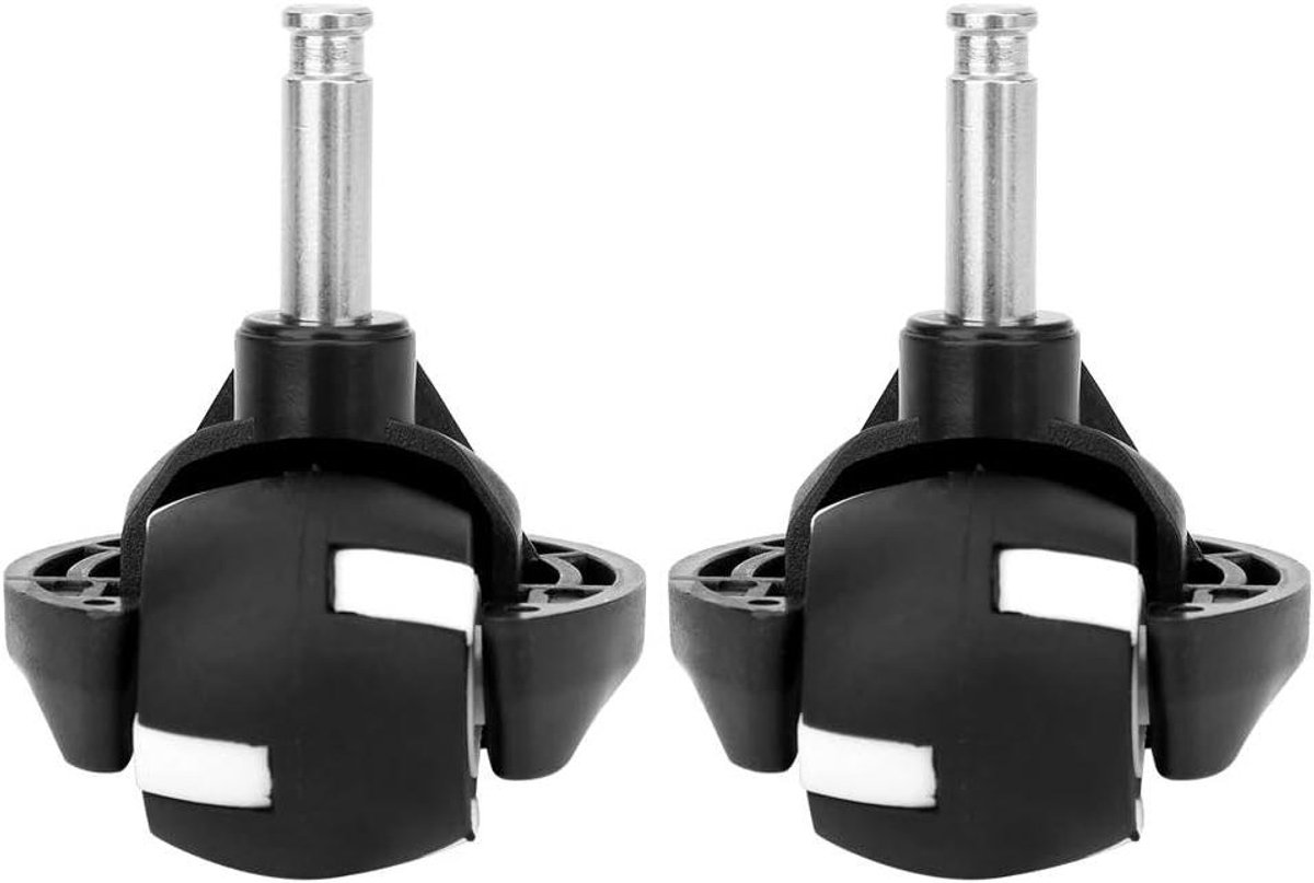Dailygoods- Universeel Wiel Vervangingsonderdeel - Geschikt voor Deebot N79/N79S - Duurzaam ABS - Eenvoudig te installeren - 2 Stuks - Lange levensduur - Veegrobotwiel