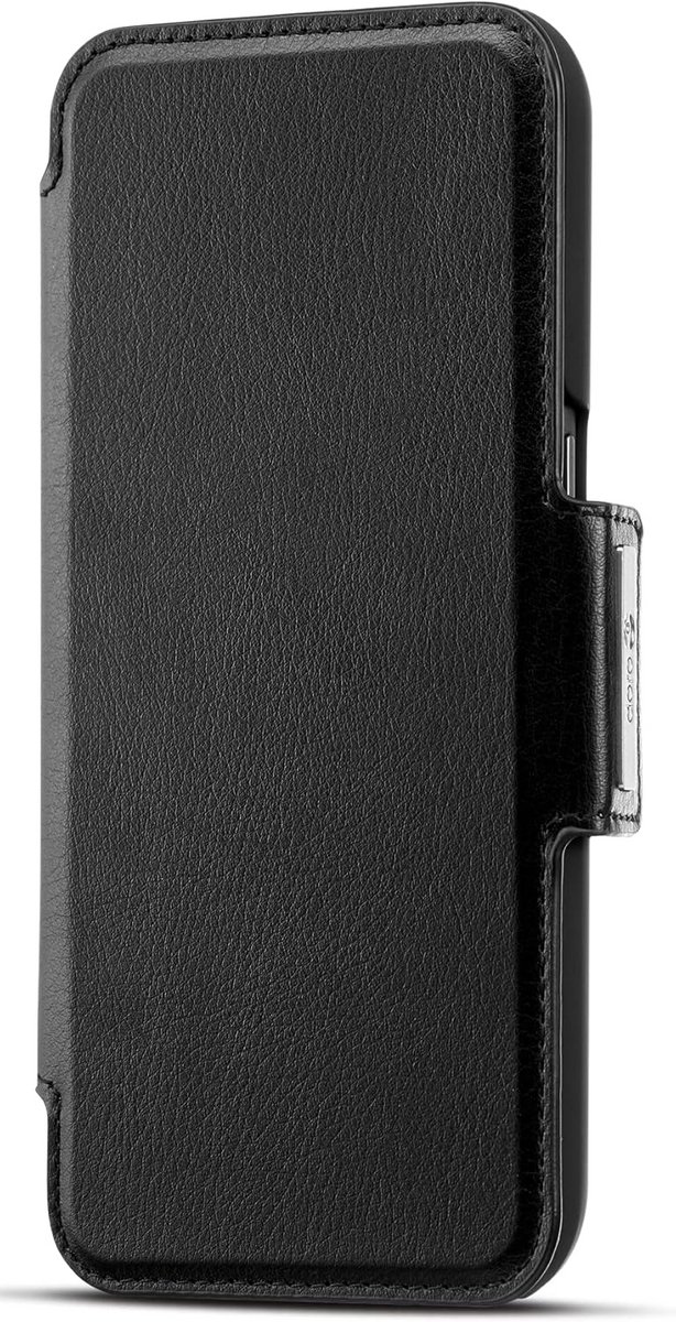 Luxe Wallet Telefoonhoesje Zwart voor 8100 Senioren Smartphone