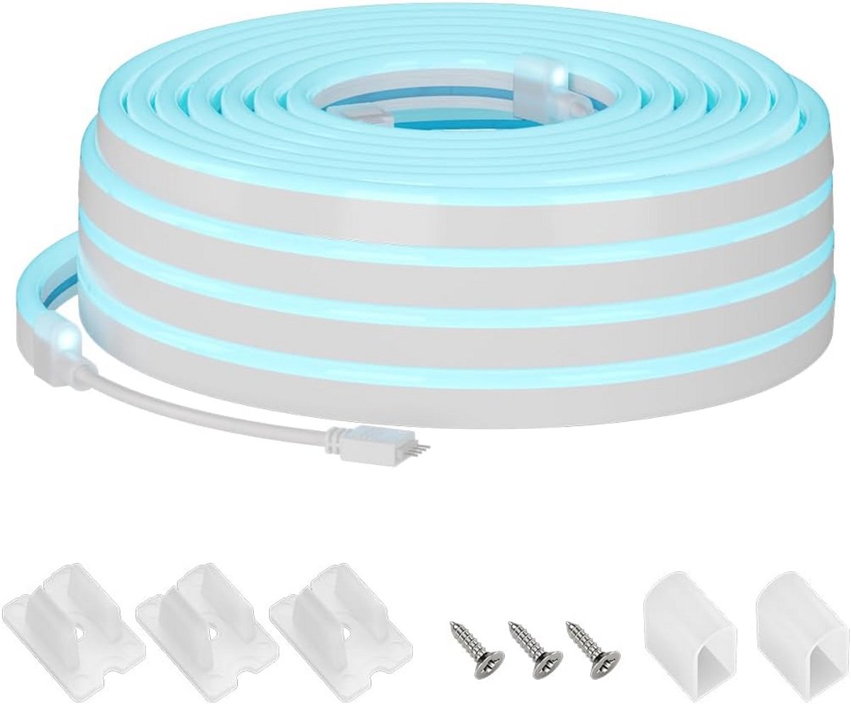 Waterdichte RGB Neon LED Strip - Flexibel, Hoge Helderheid, Voor Binnen en Buiten - 108 LEDs/m, 3M