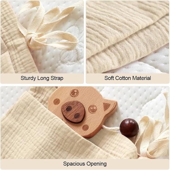 Babybedorganizer, babybed, kinderbedhangers, bed-hoek