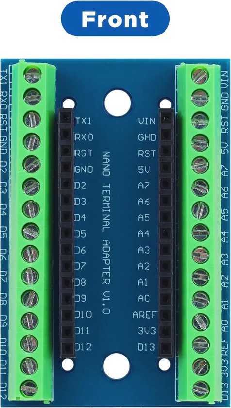 4 Schede Nano Shield Breakout Per Arduino Nano V3.0 – Espansione IO E Terminali Adattatori