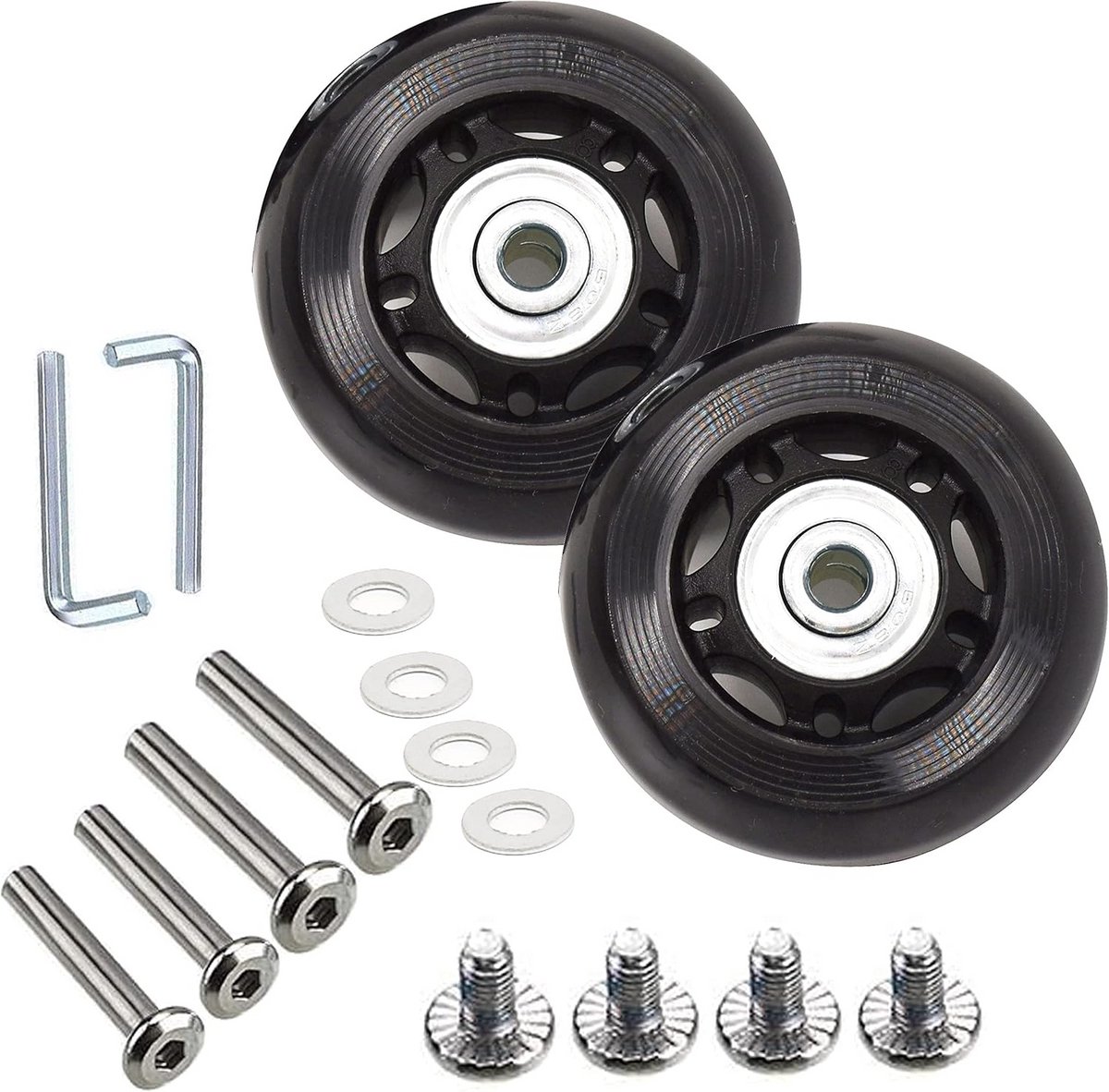Universele Vervangwielen voor Koffers - Swivel Lager Tool Set (Set van 2)