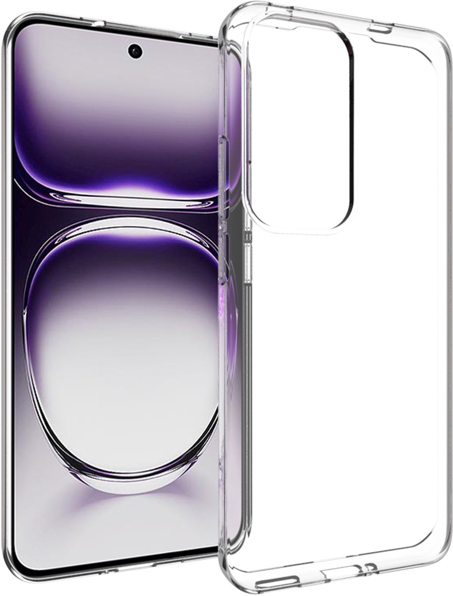 Accezz Hoesje - Geschikt voor Oppo Reno 12 - Clear Backcover - Transparant