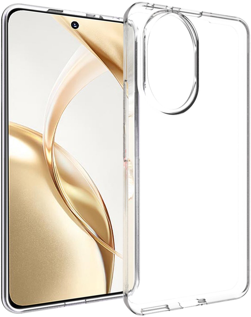 Accezz Hoesje - Geschikt voor Honor 200 - Clear Backcover - Transparant