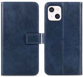 Coque iPhone 13 Mini - Bookcase iMoshion Luxe - Bleu Foncé