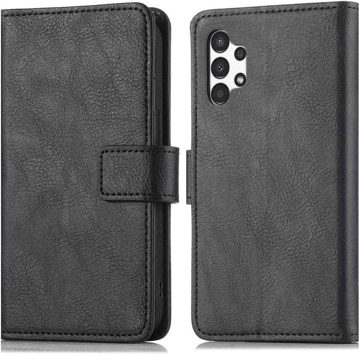 imoshion Hoesje - Geschikt voor Samsung Galaxy A13 (4G) - Luxe Bookcase - Zwart