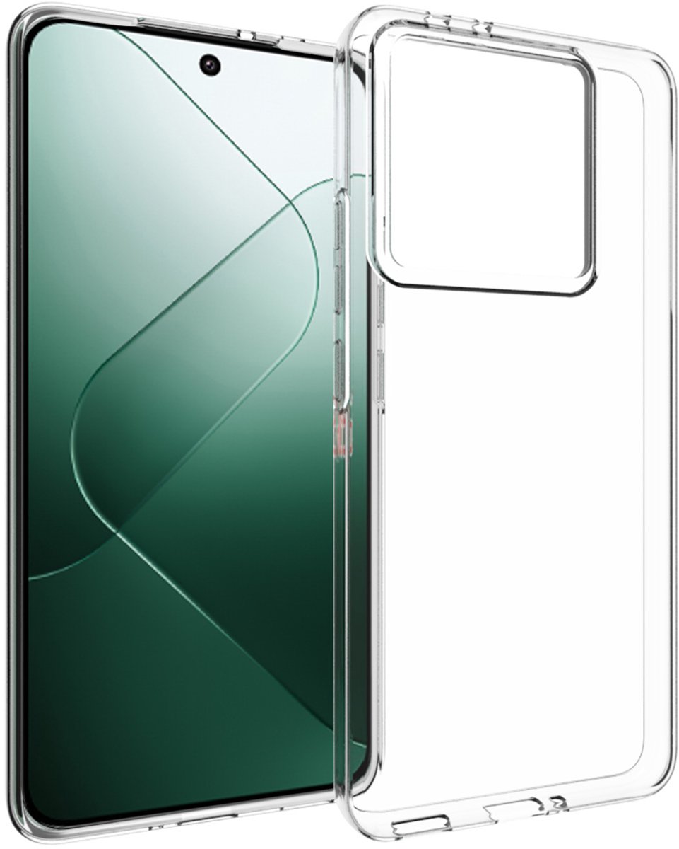 Accezz Hoesje - Geschikt voor Xiaomi 14T Pro - Clear Backcover - Transparant