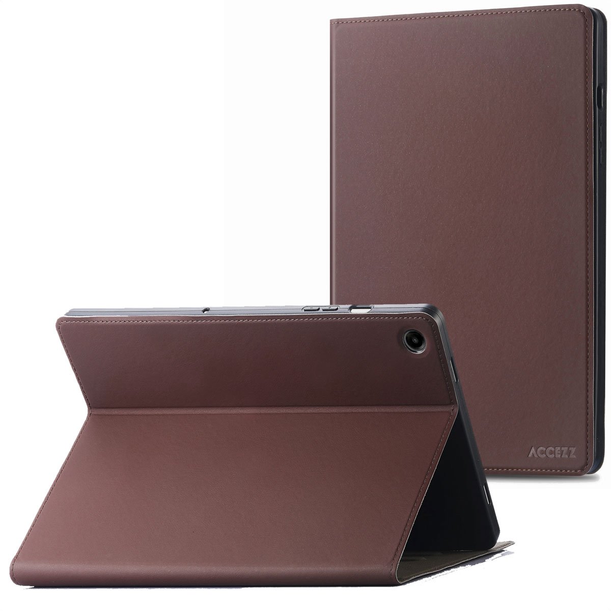 Accezz Tablet Hoes - Geschikt voor Samsung Galaxy Tab A9 Plus - Classic Tablet Case - Bruin