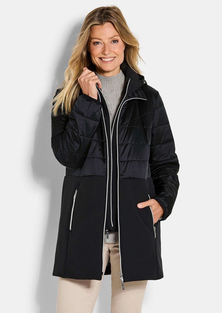 Goldner Gewatteerde jas Winterjas met softshell inzetstuk