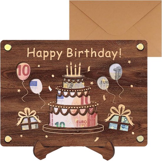 Houten memorybox met naam en autootje - Geboorte