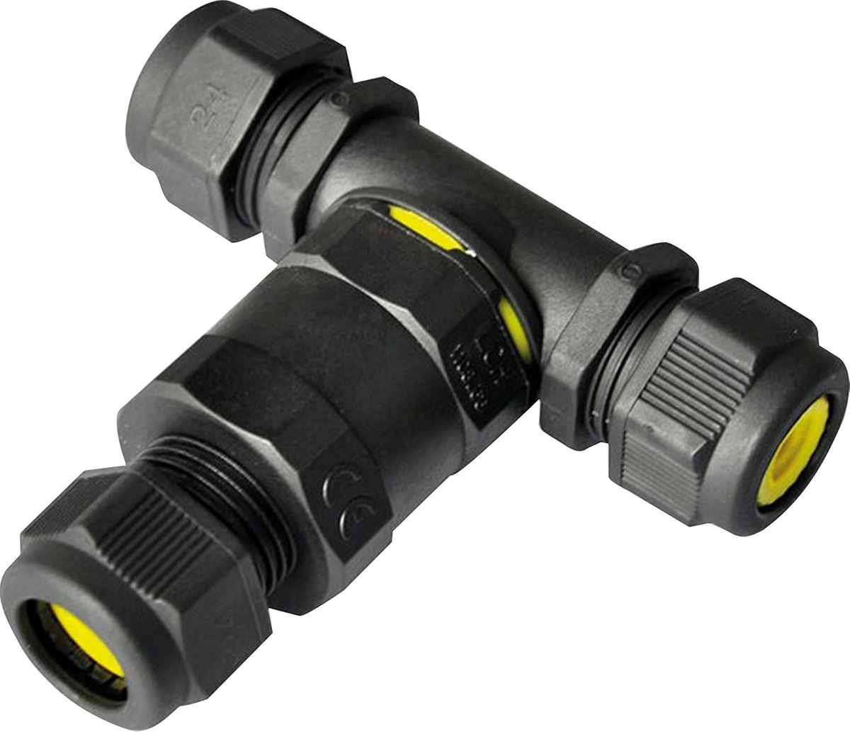 IP68 16A 3-weg kabelconnector voor huishoudelijk en professioneel gebruik