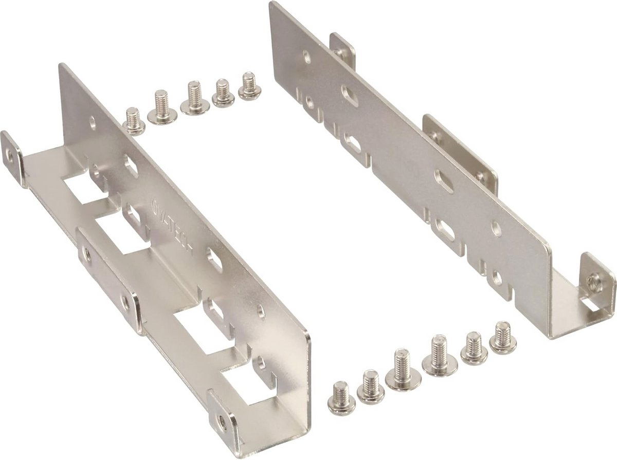 Houder voor 2 x 6,35 cm (2,5 inch) IDE/SATA-harde schijven