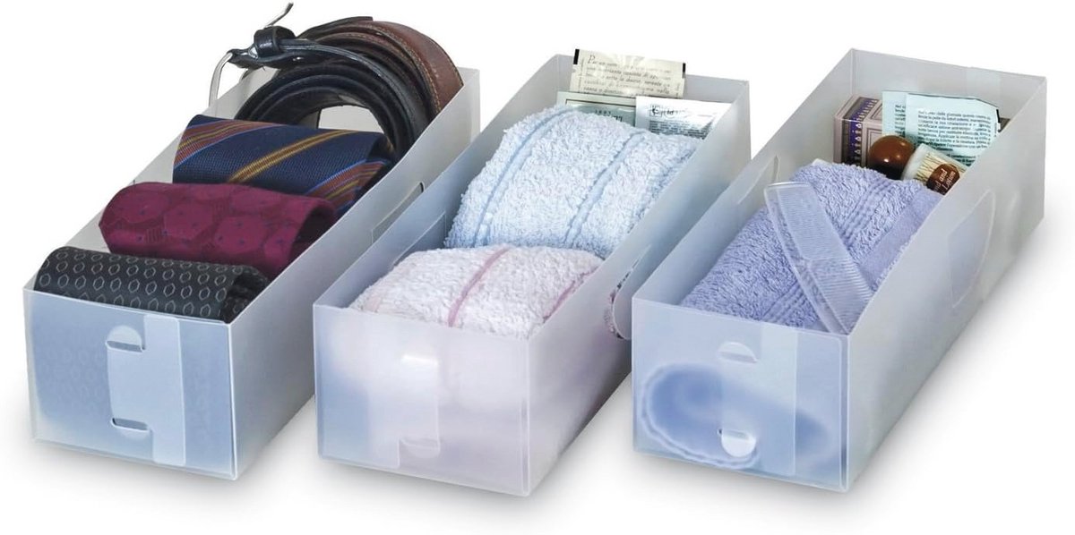 Set van 3 Kleine Ladeverdeler voor Organisatie