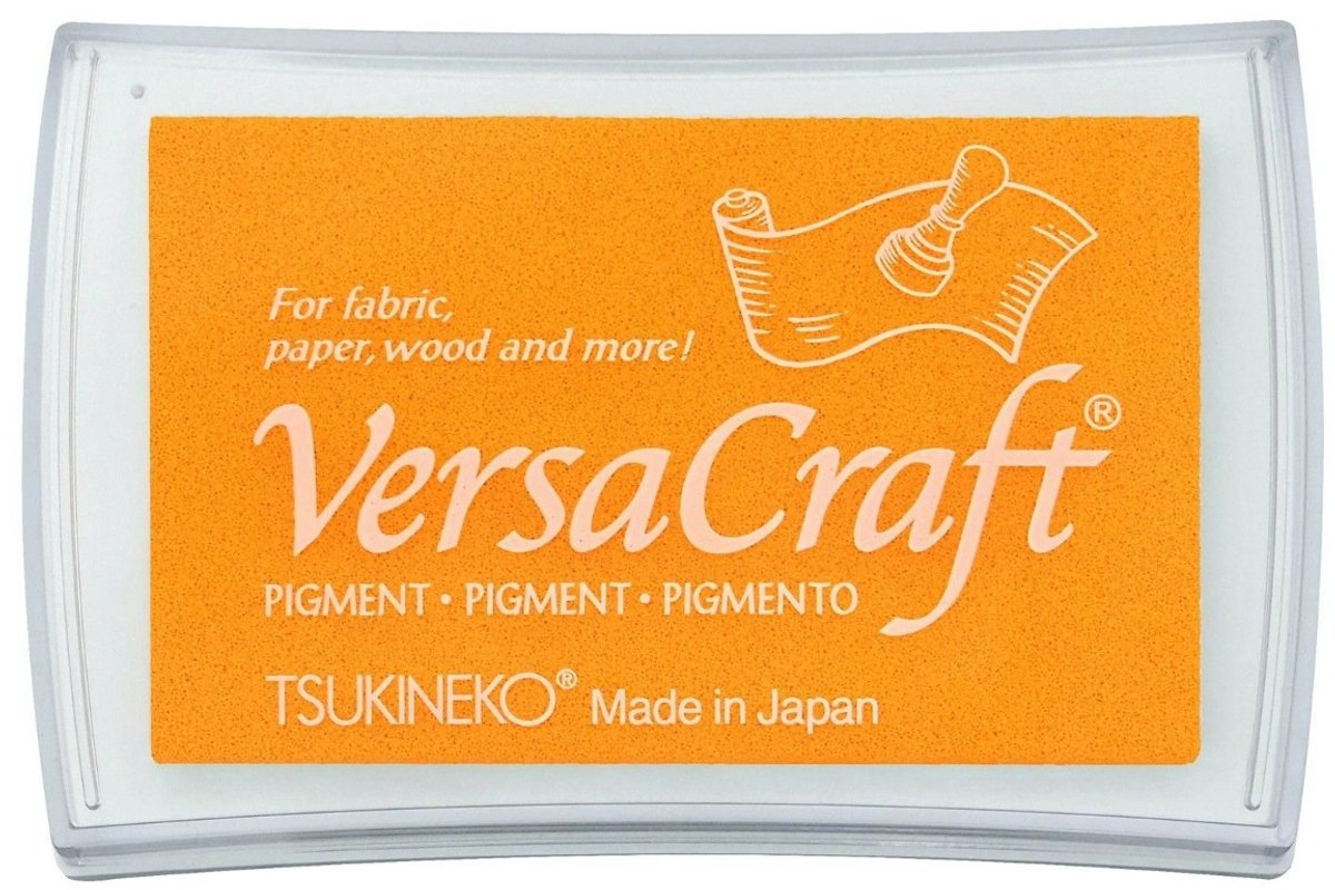 VersaCraft inkpad saffron