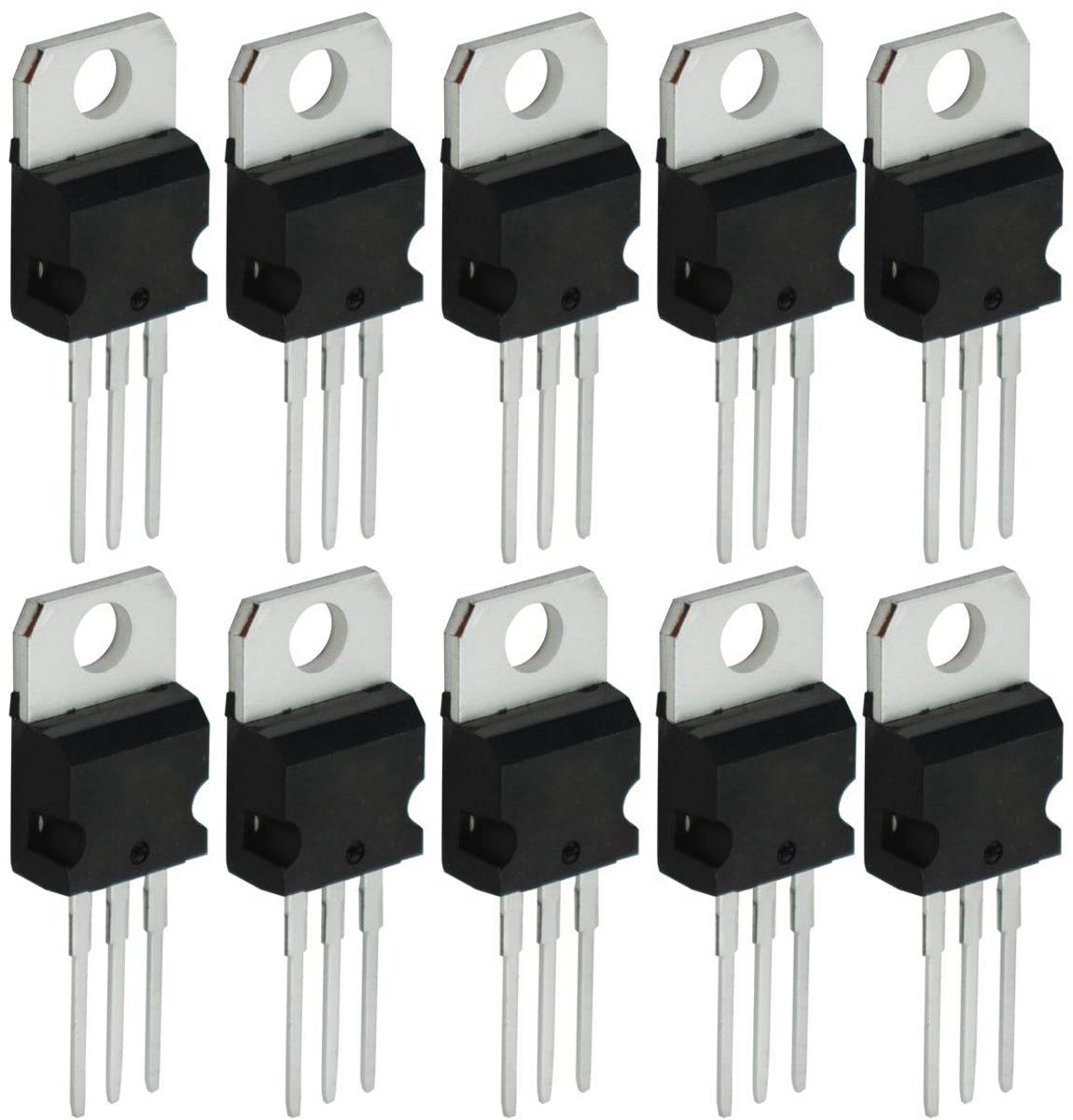 10Pcs LM317 Lineaire Voltage Regulator 1.2~3.7V 1.2A Drie-Terminale Regulator