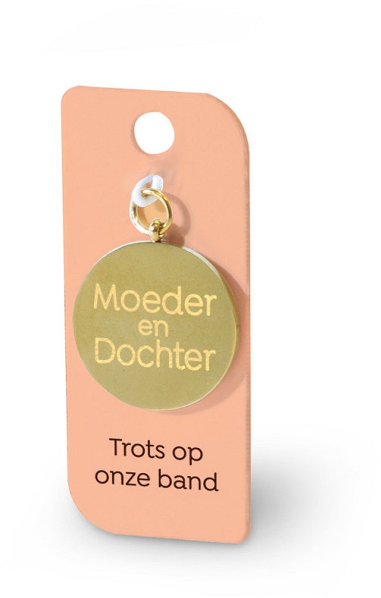 Gouden Charm - Moeder en dochter