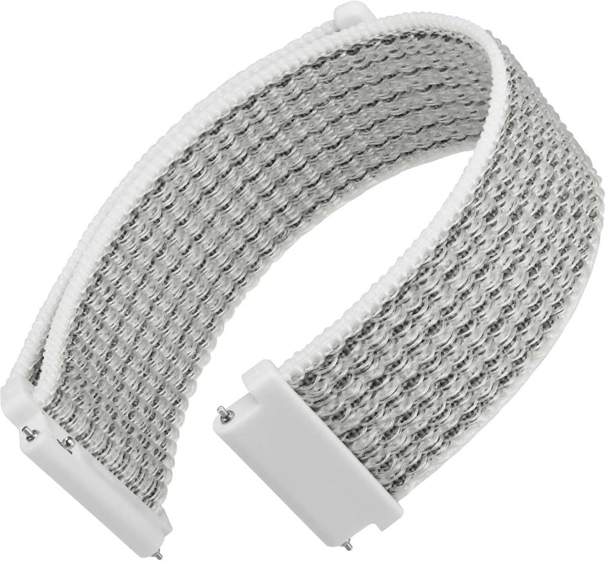 Verstelbare Nylon Sport Horlogeband met Klittenbandsluiting - Quick Release Horlogeband voor Mannen en Vrouwen (18mm, 20mm, 22mm)